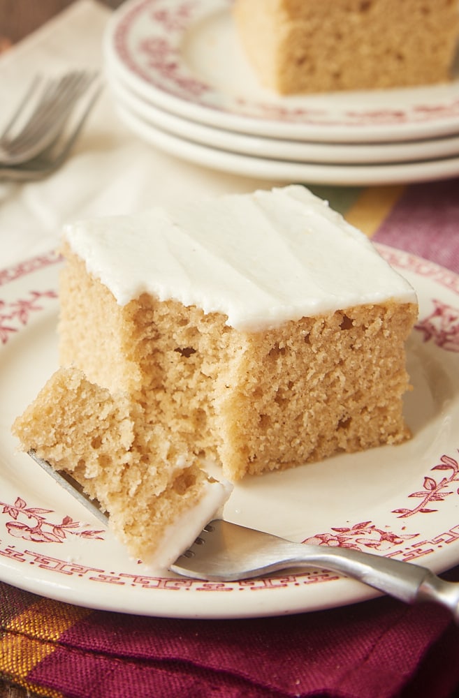 Spice Cake with Brown Butter Frosting Bake or Break