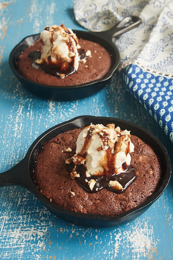 Double Chocolate Skillet Brownies for Two Bake or Break Bloglovin’